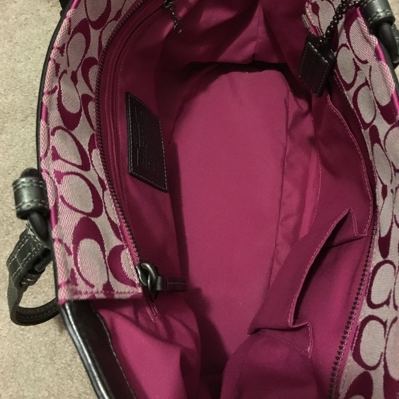 Coach Pink Patchwork Purse - Picture 4 of 4